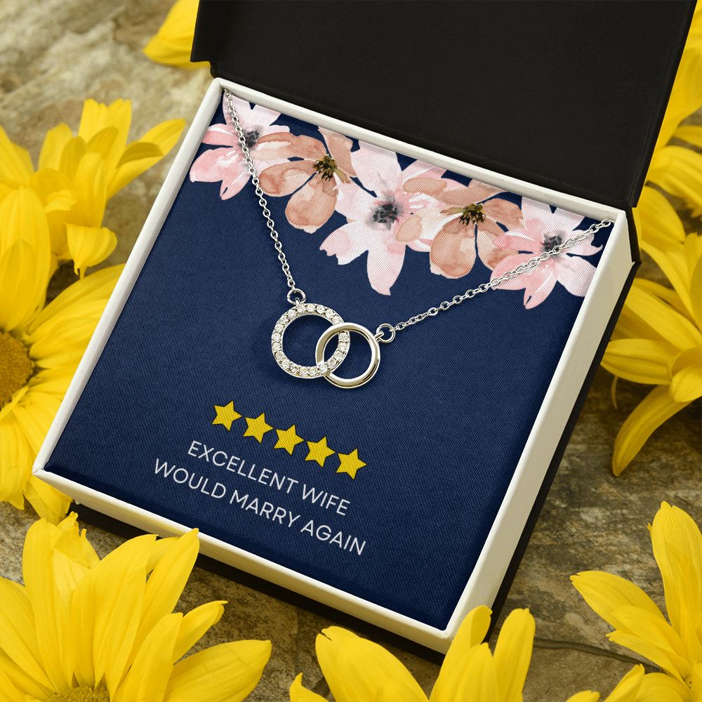 Would Marry Again - Perfect Pair Necklace For Wife