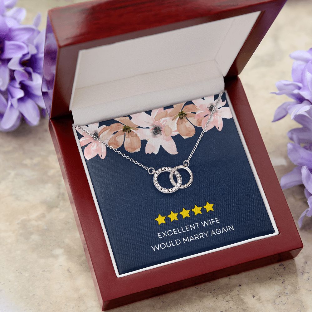 Would Marry Again - Perfect Pair Necklace For Wife