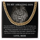 Precious Son - Length Adjustable Cuban Link Chain For Son