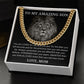 Precious Son - Length Adjustable Cuban Link Chain For Son