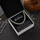 Love Is - Length Adjustable Cuban Link Chain For Husband