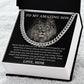 Never Doubt - Length Adjustable Cuban Link Chain For Son