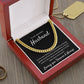 Safe, Warm and Loved - Length Adjustable Cuban Link Chain For Husband