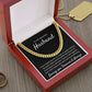Love Is - Length Adjustable Cuban Link Chain For Husband