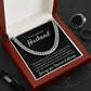 Love Is - Length Adjustable Cuban Link Chain For Husband