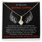 I Love You To The Bones & Back - Alluring Beauty Necklace For Gothic Queen