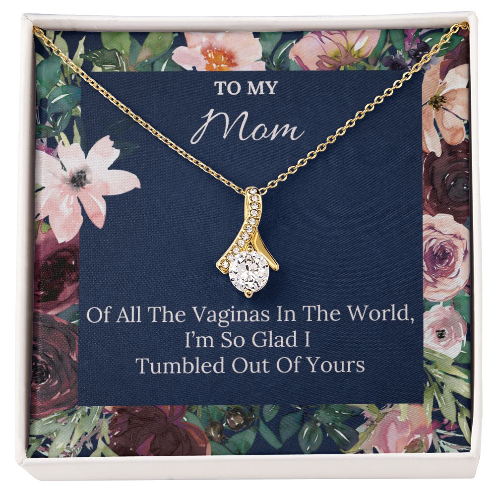 Naughty Alluring Beauty Necklace For Mom
