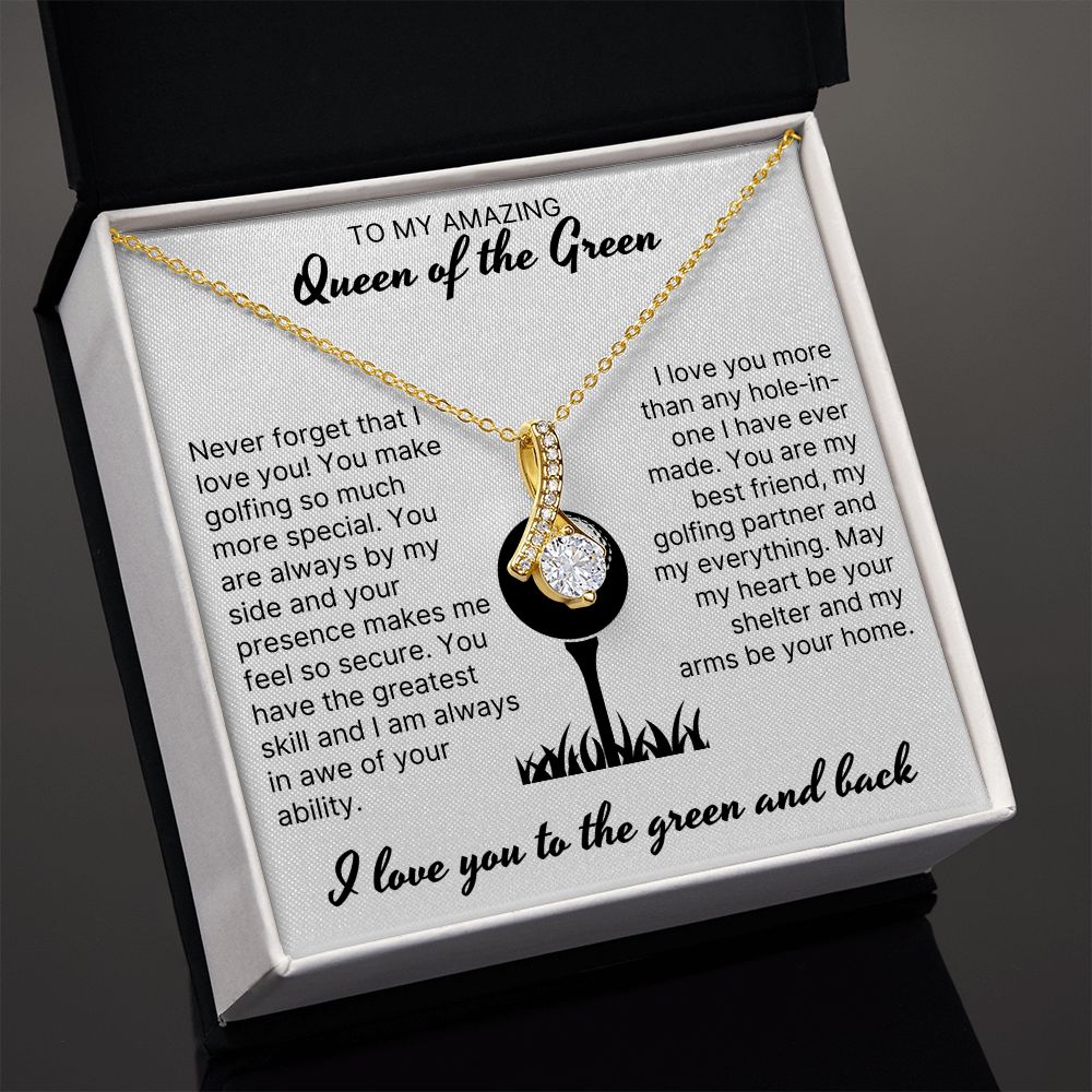 You Are My Everything - Alluring Beauty Necklace For Lady Golfer