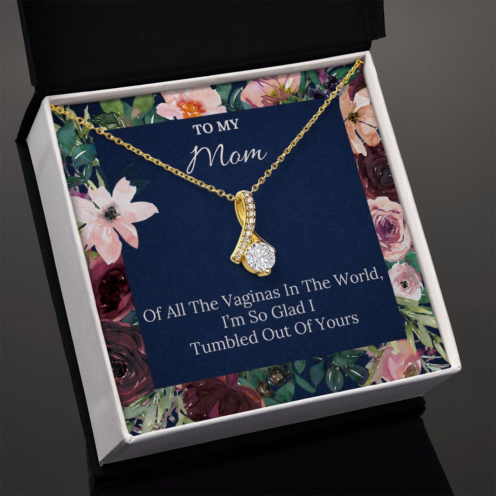Naughty Alluring Beauty Necklace For Mom
