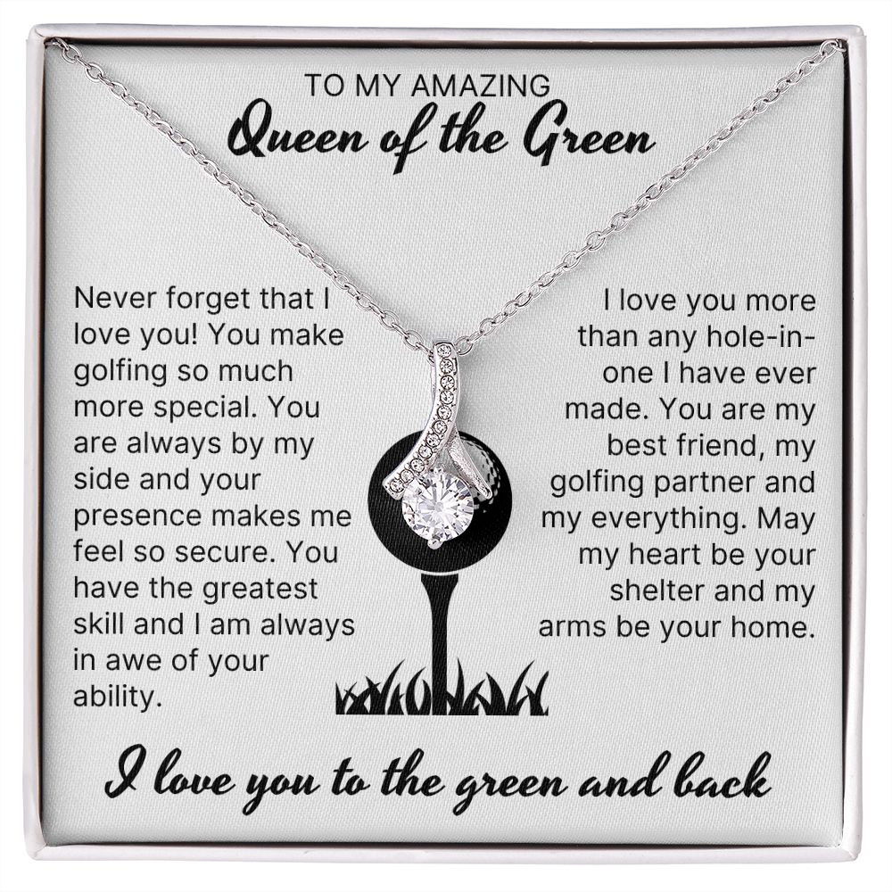 You Are My Everything - Alluring Beauty Necklace For Lady Golfer