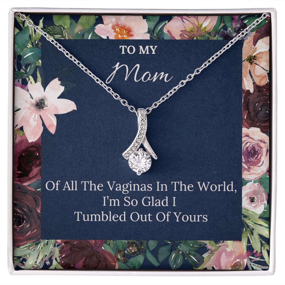 Naughty Alluring Beauty Necklace For Mom