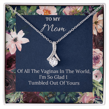 Naughty Alluring Beauty Necklace For Mom