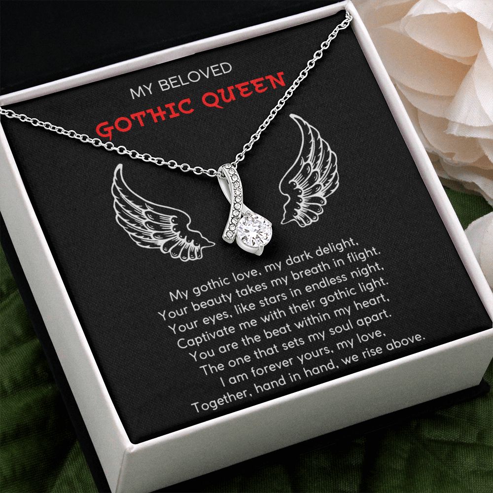 My Dark Delight - Alluring Beauty Necklace For Gothic Queen