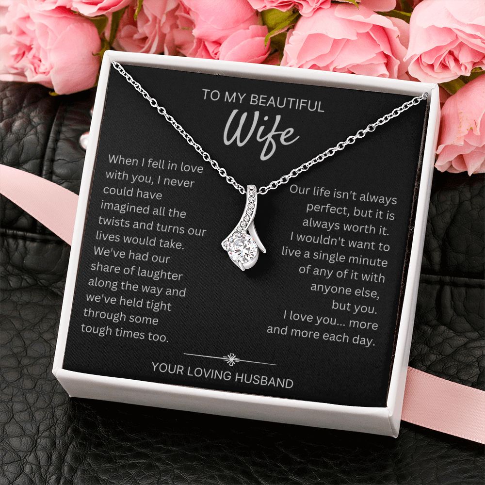 When I Fell In Love With You - Alluring Beauty Necklace For Wife