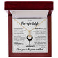 Loved More Than You Know - Alluring Beauty Necklace For Golfer Wife