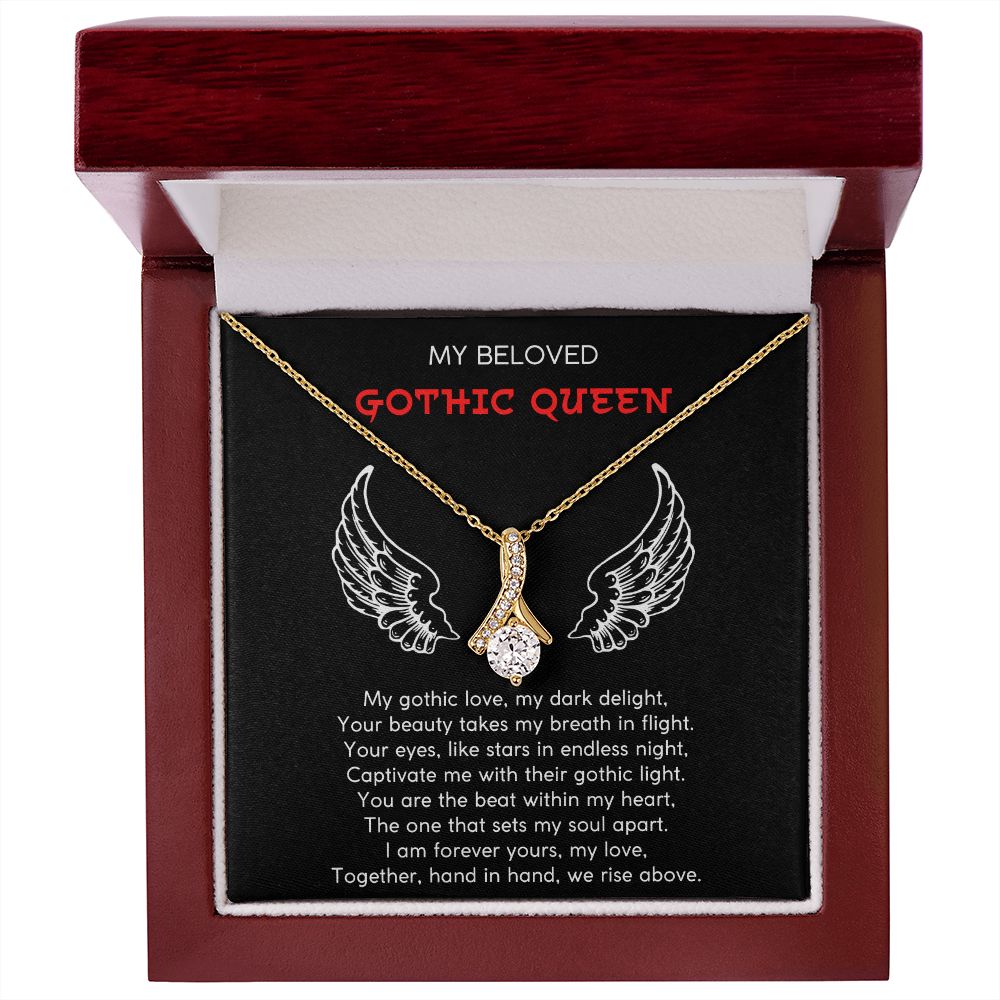 My Dark Delight - Alluring Beauty Necklace For Gothic Queen