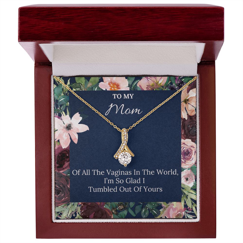 Naughty Alluring Beauty Necklace For Mom