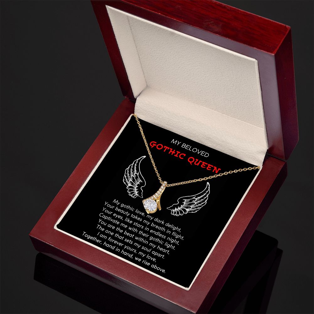 My Dark Delight - Alluring Beauty Necklace For Gothic Queen