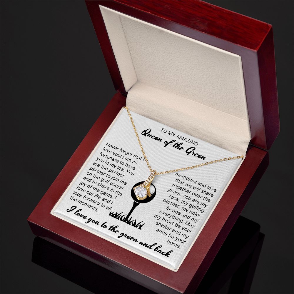 You Are My Rock - Alluring Beauty Necklace For Lady Golfer