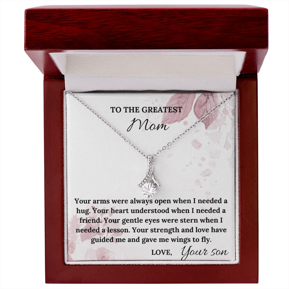 You Gave Me Wings To Fly - Alluring Beauty Necklace For Mom
