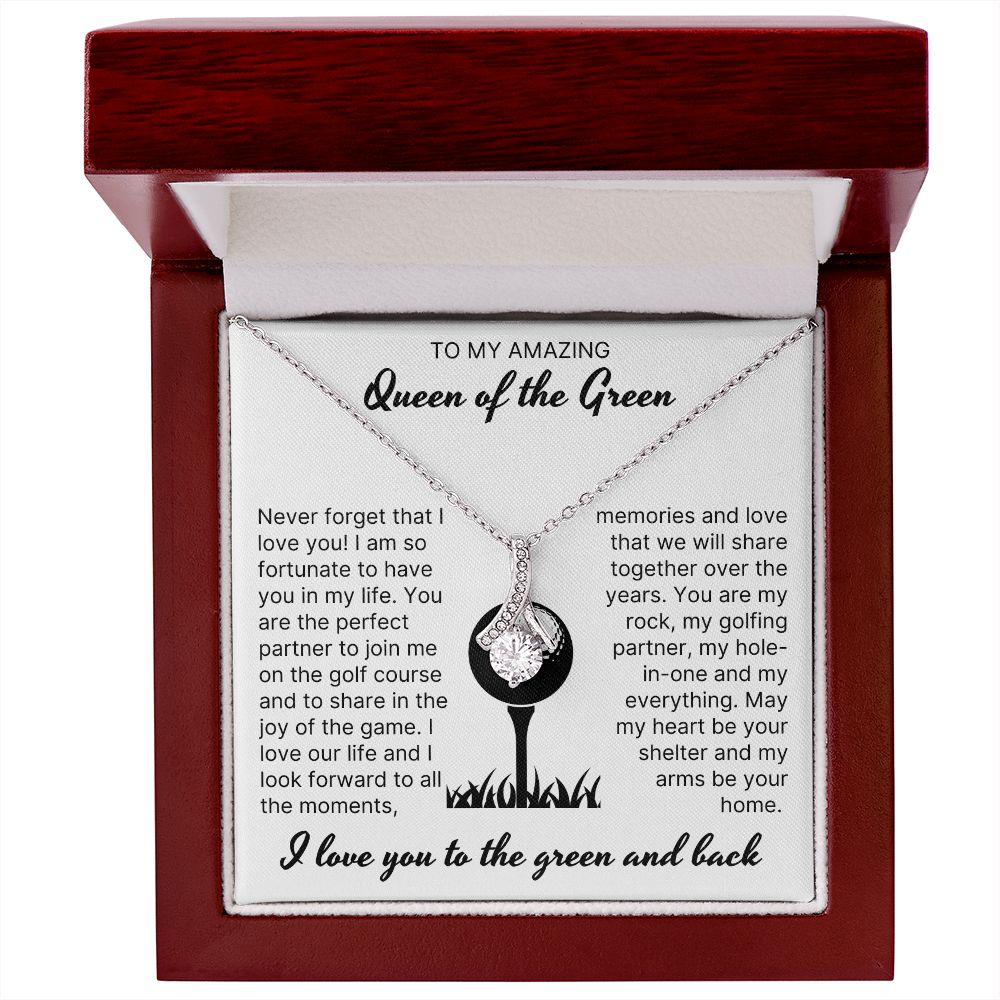 You Are My Rock - Alluring Beauty Necklace For Lady Golfer
