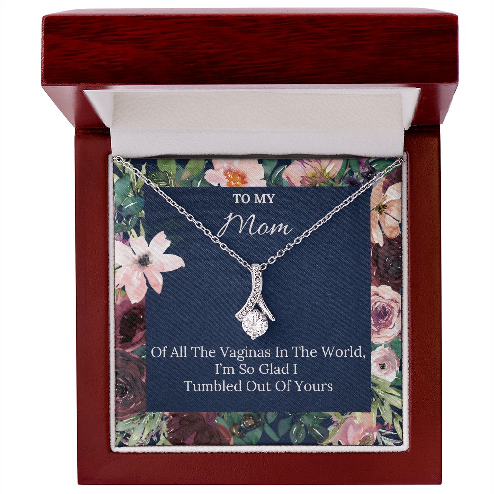 Naughty Alluring Beauty Necklace For Mom