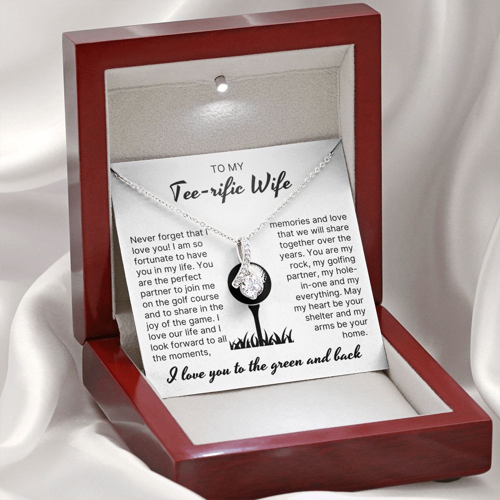 Perfect Partner - Alluring Beauty Necklace For Golfer Wife