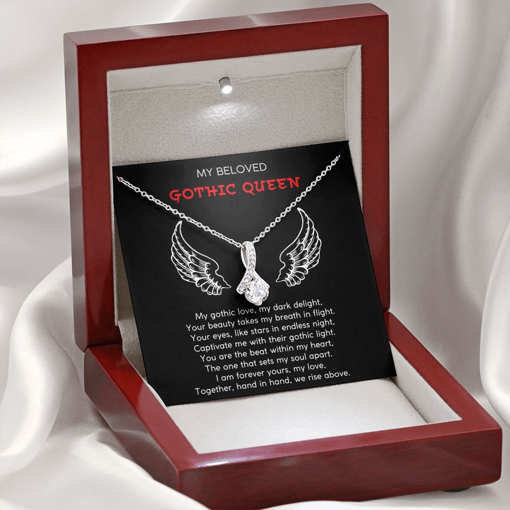 My Dark Delight - Alluring Beauty Necklace For Gothic Queen