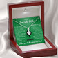 You Are Braver Than You Believe - Alluring Beauty Necklace For Golfer Wife