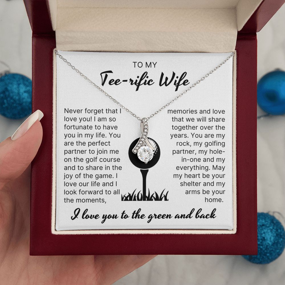 Perfect Partner - Alluring Beauty Necklace For Golfer Wife