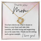 Loving Thanks - Love Knot Necklace For Mom