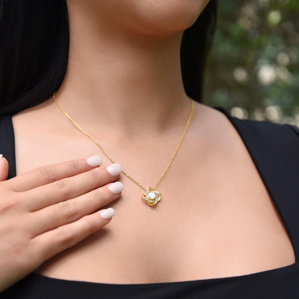 Always Will - Love Knot Necklace For Wife