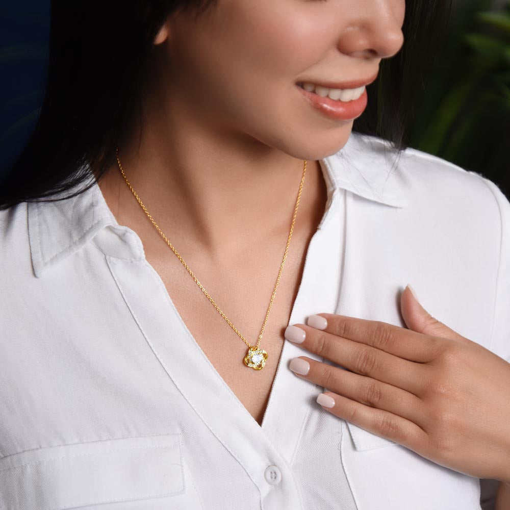 Always Will - Love Knot Necklace For Wife