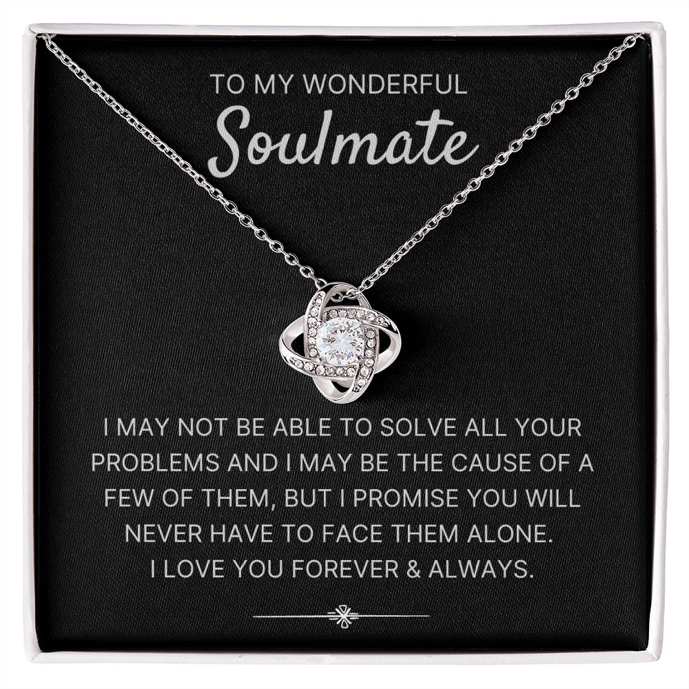 I Promise - Love Knot Necklace For Soulmate
