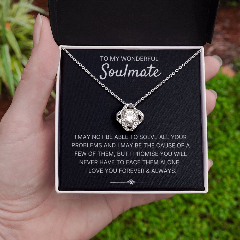 I Promise - Love Knot Necklace For Soulmate