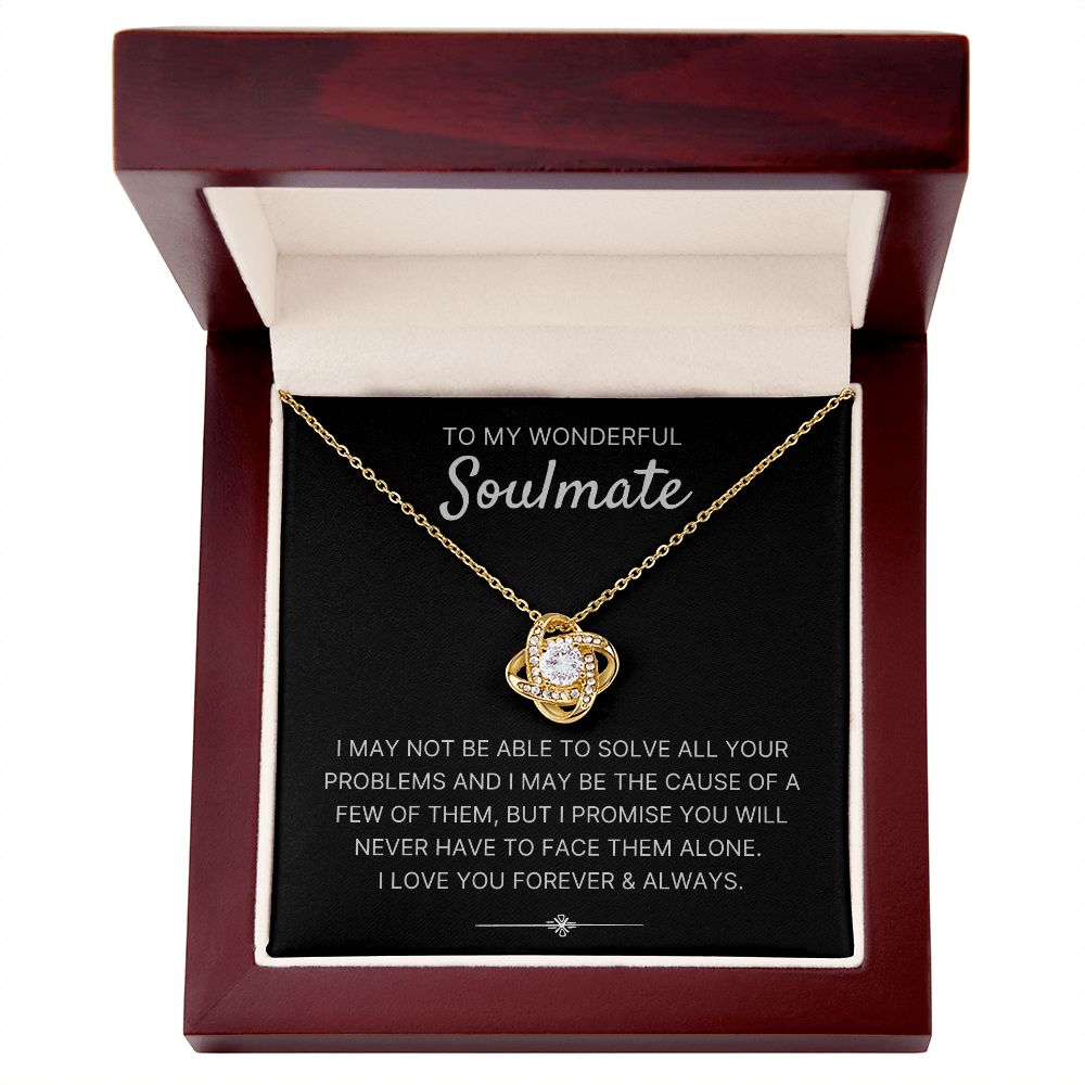 I Promise - Love Knot Necklace For Soulmate