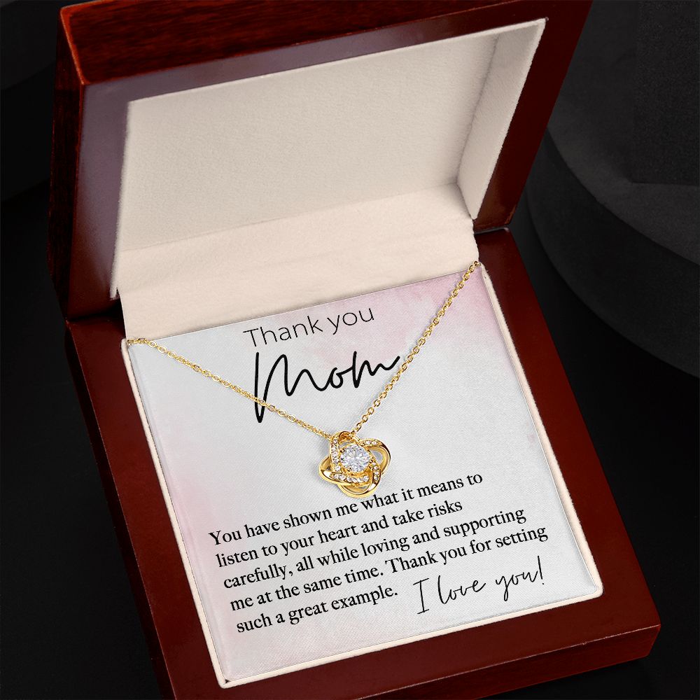 Loving Thanks - Love Knot Necklace For Mom