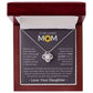You Mean The World To Me - Love Knot Necklace For Mum