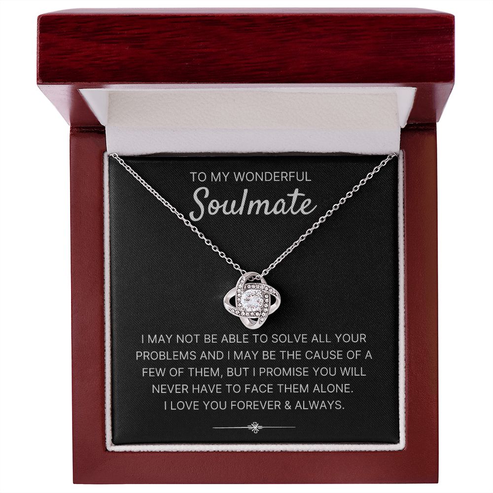 I Promise - Love Knot Necklace For Soulmate