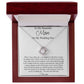 To My Beautiful Mom On My Wedding Day - Love Knot Pendant Necklace