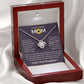 You Mean The World To Me - Love Knot Necklace For Mum