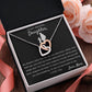When I First Held You - Interlocking Hearts Necklace For Daughter