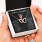 Lifelong Friendship - Interlocking Hearts Necklace For Daughter