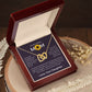 I Am Beyond Blessed - Interlocking Hearts Necklace For Mom