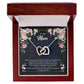 Message card necklace for Mom