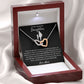 I Believe In You - Interlocking Hearts Necklace For Daughter