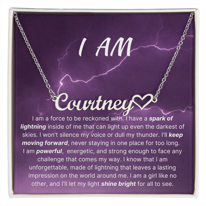 Shining Bright Identity Necklace
