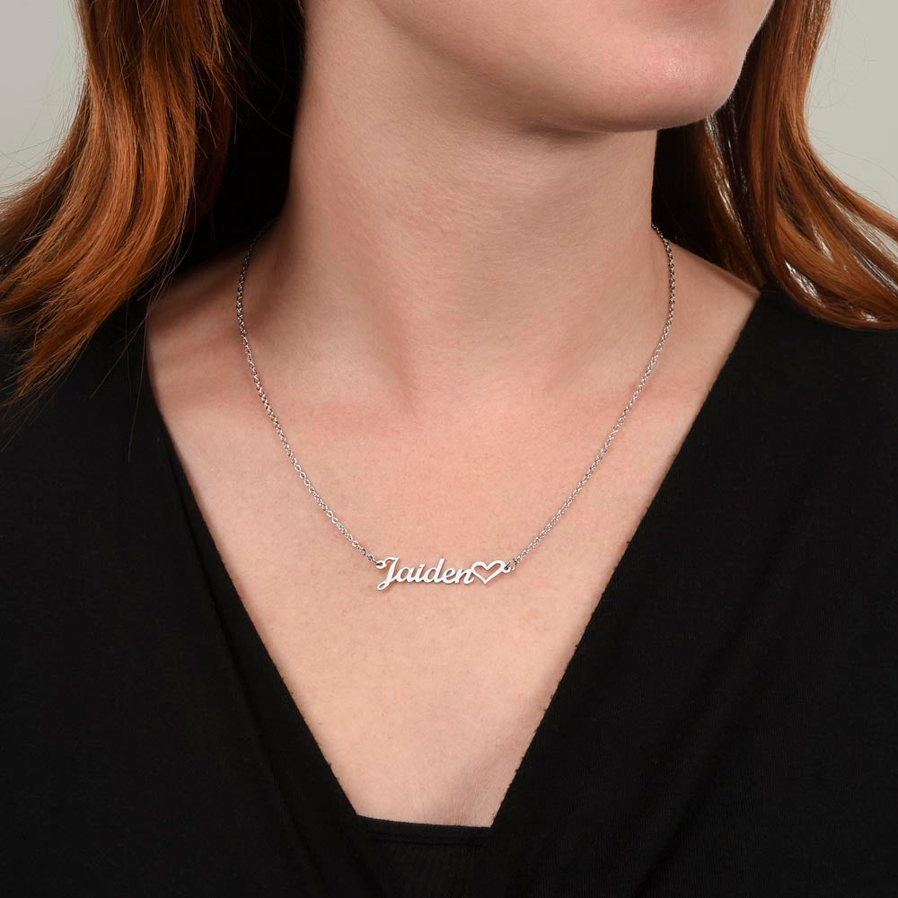 I Am Unstoppable Identity Necklace