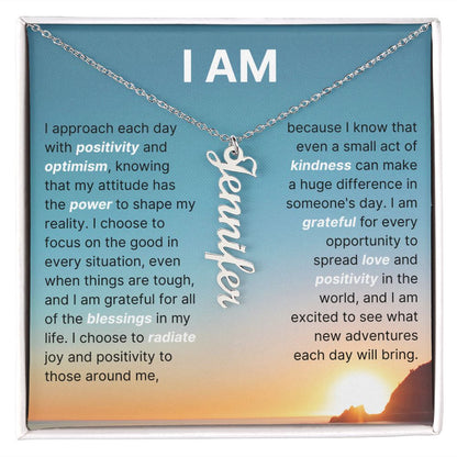 The "I Am" Necklace - Power To Shape My Reality