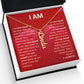 The "I am" Necklace - I Will Love Myself
